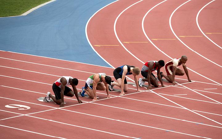 the final lap going for green